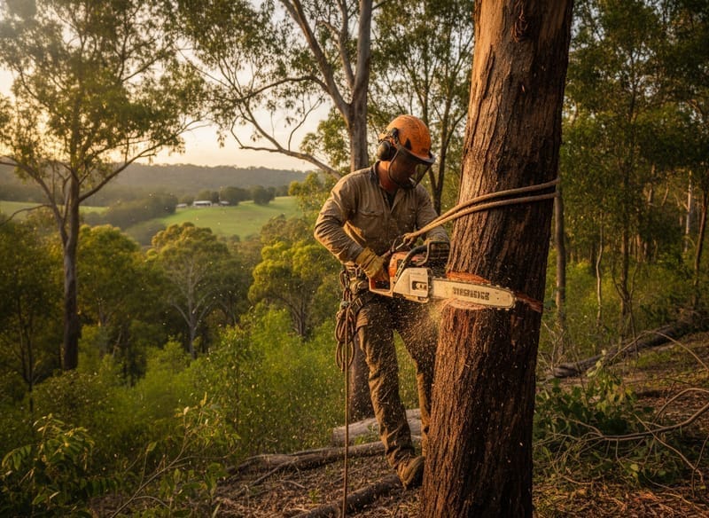 Tree Lopping performed by Blue Mountains Arborist in the Blue Mountains