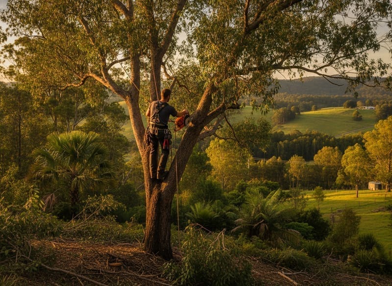 Tree Pruning performed by Blue Mountains Arborist in the Blue Mountains