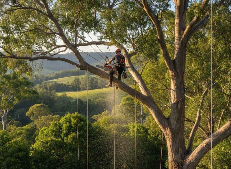 Tree Removal performed by Blue Mountains Arborist in the Blue Mountains